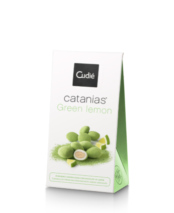 Catanies Green Lemon – migdolai su žaliosios citrinos šokoladu, 80g