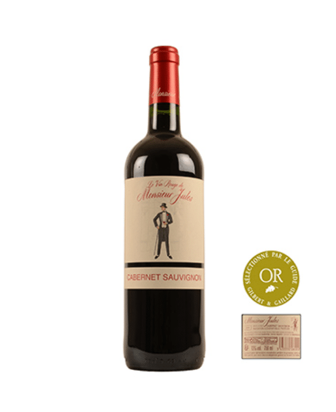 Raudonas vynas Monsieur et Madame - Mr. Jules - Cabernet Sauvignon 0.75L