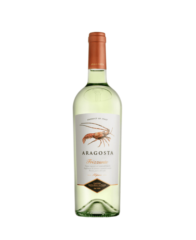 Baltas vynas Aragosta Frizzante 0.75L