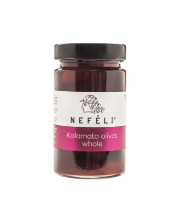 "Nefeli" Nesmulkintos "Kalamata" alyvuogės 300g/ 170g