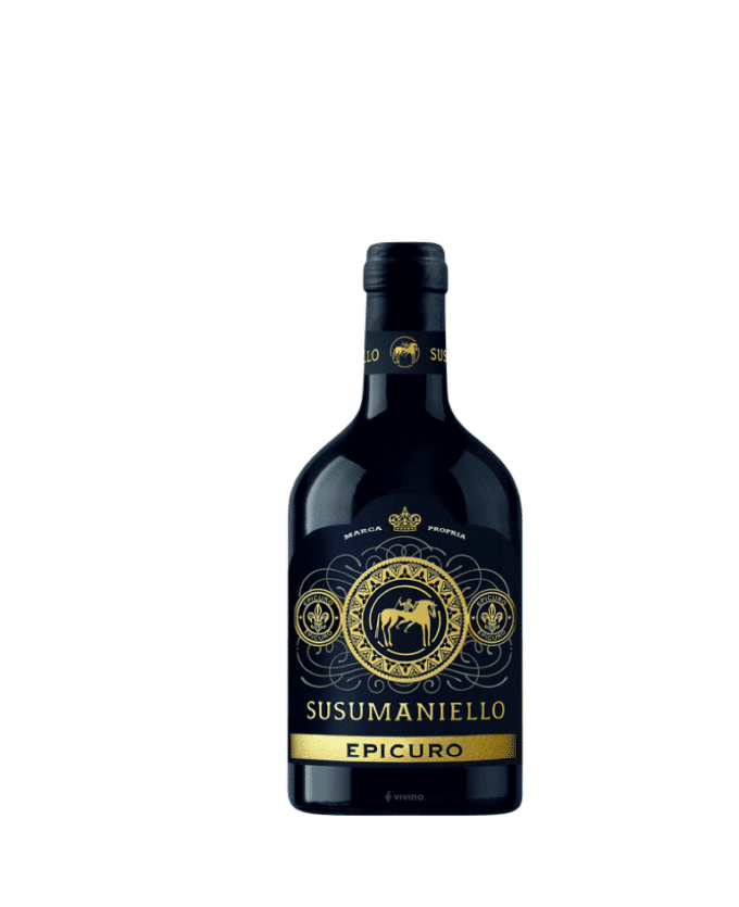 Raudonas, sausas vynas Epicuro Susumaniello Puglia IGP 0,75l, Italija