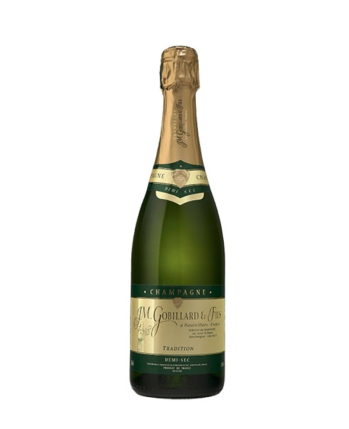 Šampanas JM. Gobillard and Fils Tradition Demi Sec (12,5%) 0,75l, Prancūzija